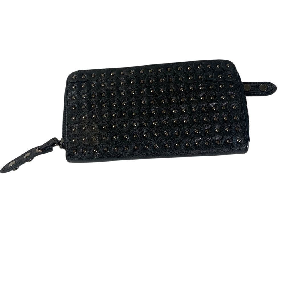 kenneth Sole Reaction  Wallet , Clutch Black leather with lots of pockets zip